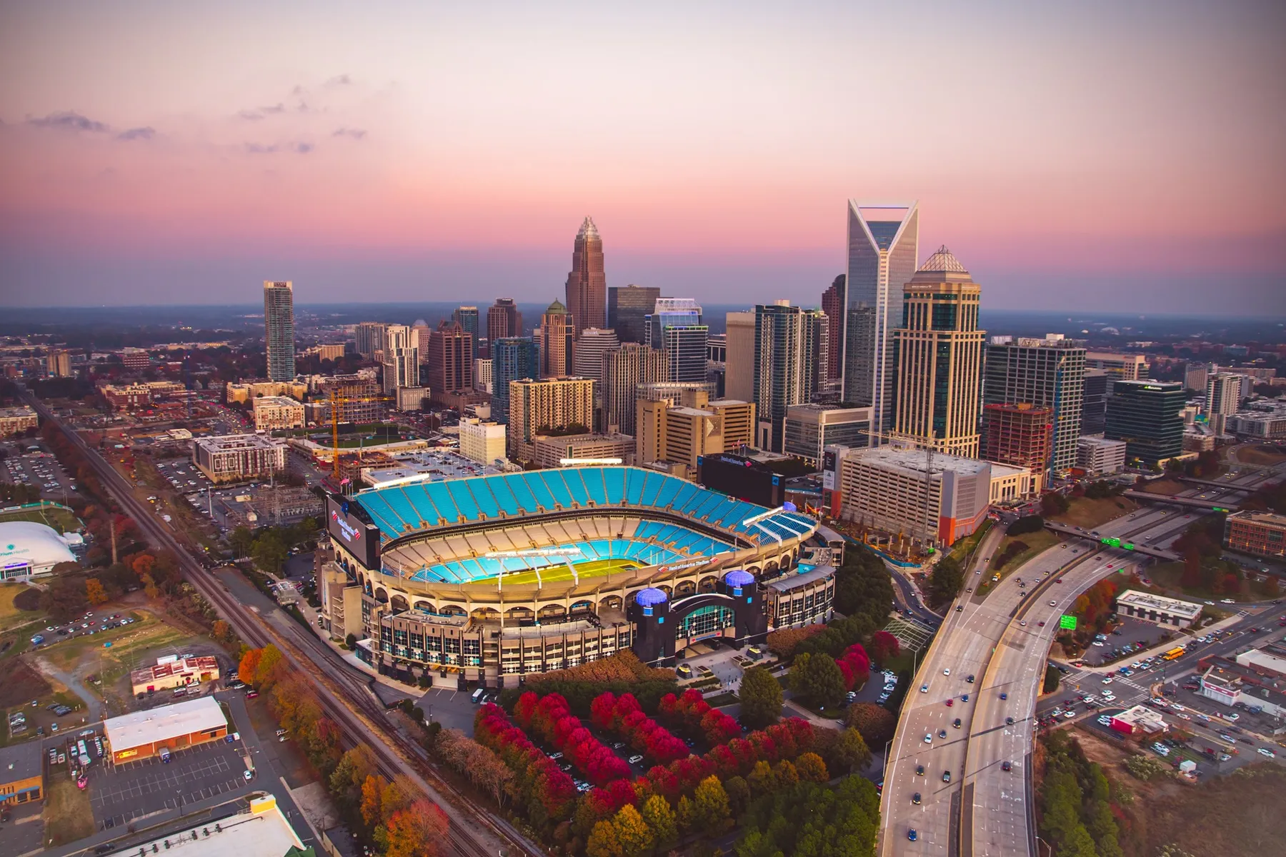 Charlotte NC Skyline