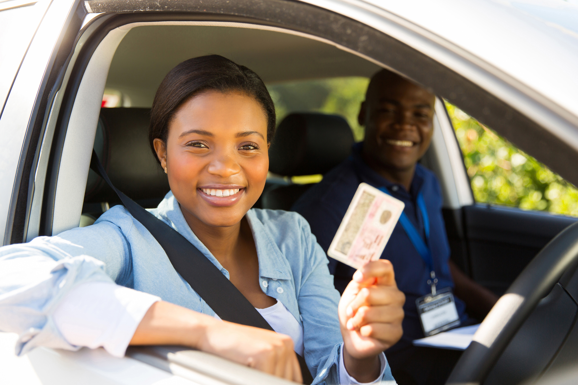 student driver passes test